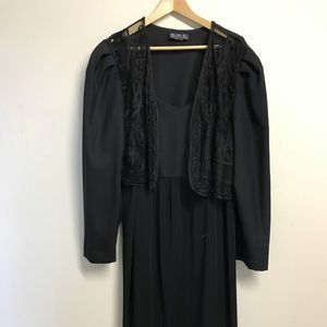 A.S.E. Black Evening Dress🌙